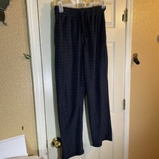 Fruit Of The Loom Mens SMALL 28-30 Sleepwear Fun Pants Pajama Checkered Pockets
