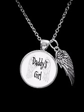 Daddy's Girl Necklace Angel Wing Valentine Gift Daughter For Her