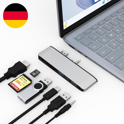 Surface Laptop 6/Laptop 5/Laptop 4/Laptop 3 Hub Dockingstation Mit 4K@30HZ HDMI 