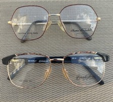 Vntg Branded New Set Of 2 Eyeglass 58/17/140 High Quality Korea Hong Kong