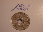 FRANCE.  5 CENTIMES LINDAUER 1921.