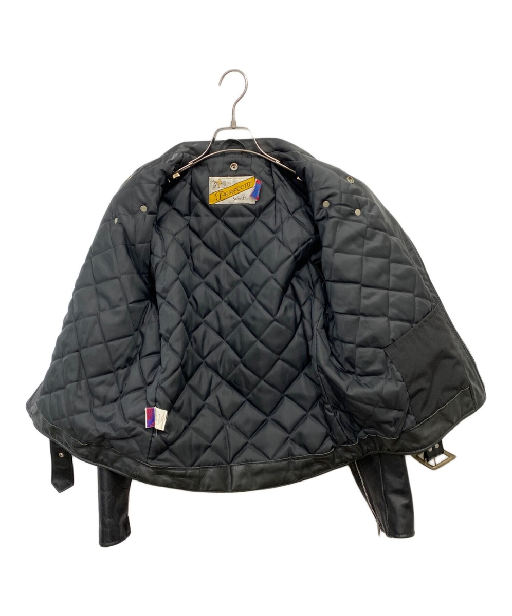 schott 118 ライダース　40 Schott 118 Perfecto Double Riders Leather Jacket black Size