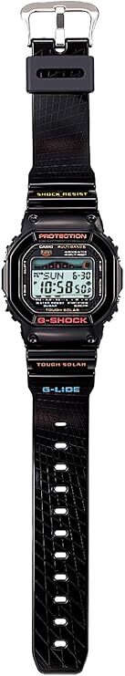 NEW) CASIO G-Shock GWX-5600-1JF Black G-Lide Tough Solar Radio