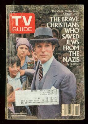 MAG: TV GUIDE APRIL 6-12/85 -ELIE WIESEL-RICHARD CHAMBERLAIN G