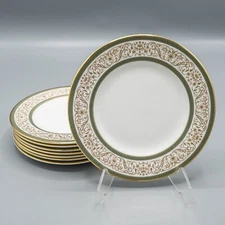 Minton Aragon Bread Plates 6 1/2" - Set of 8 - FREE USA SHIPPING