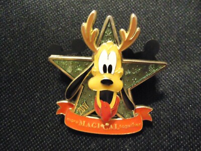 DISNEY DS CHRISTMAS 2017 MORE MAGICAL TOGETHER PLUTO PIN 