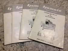 (1) Illustrated Spare Parts List YAMATO DCZ high speed safety stitch machines 