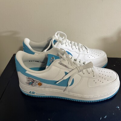 Men Size 11 - Nike Space Jam x Air Force 1 '07 Low Hare Box No Lid