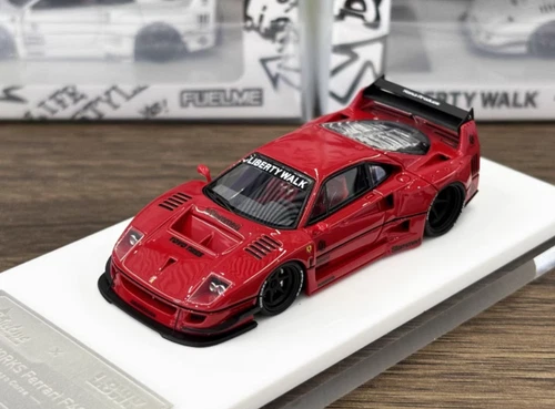 FuelMe 1:64 Resin Car Model LB-Works Ferrari F40 LM Red - Picture 1 of 5