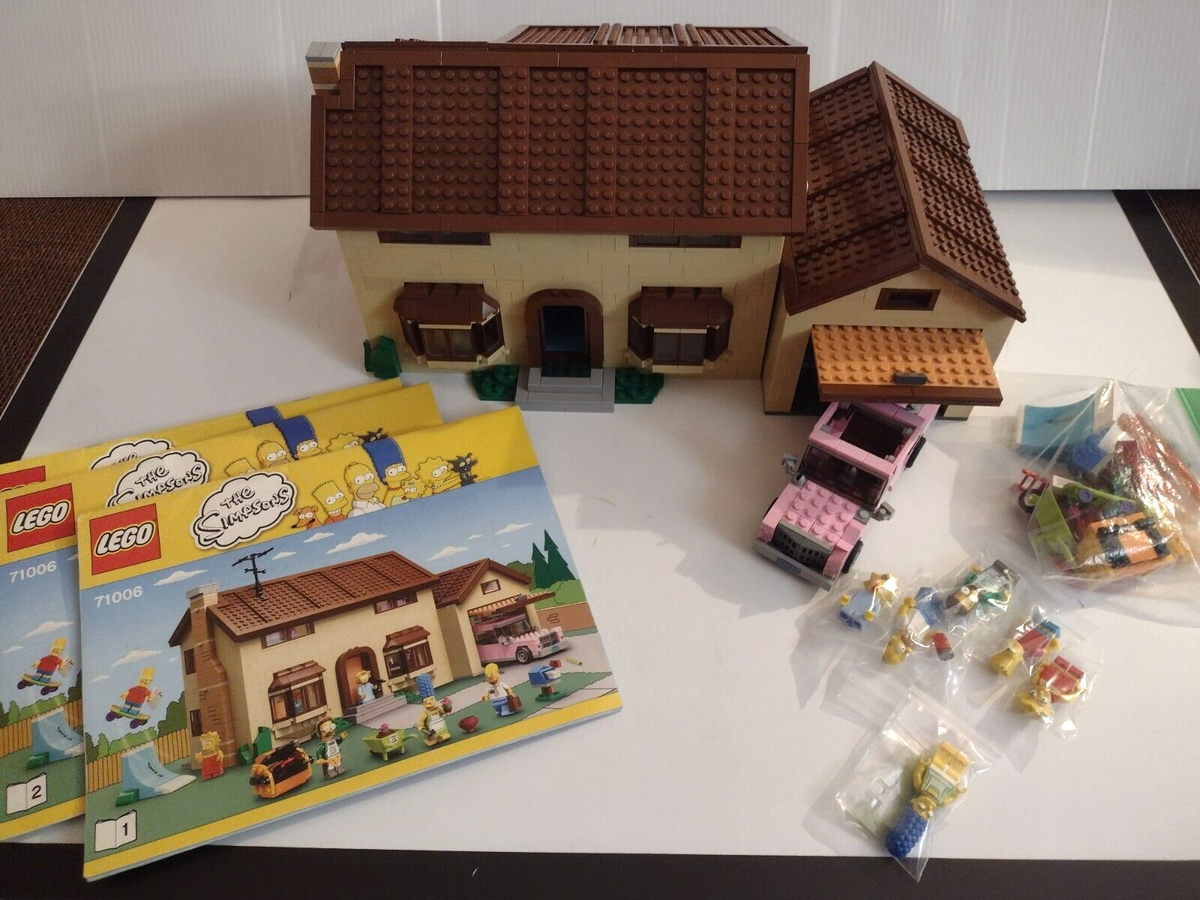 Simpsons Series Lego 71006 The Simpsons House Stores LEGO Simpsons