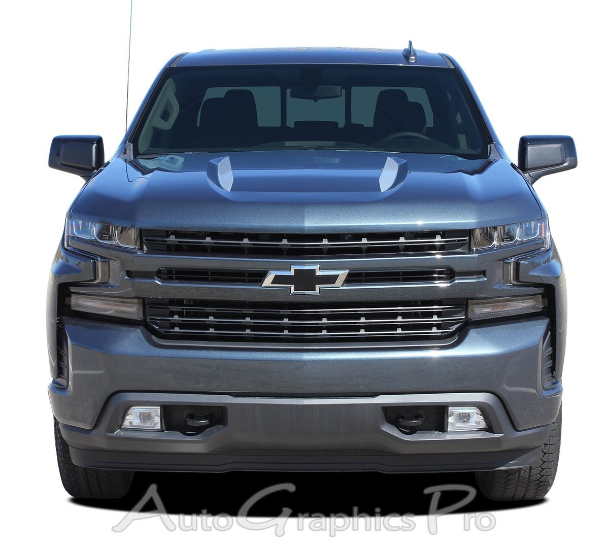 2019-2025 Chevy Silverado Decals 1500 HOOD SPIKES Spears Stripes