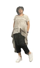 Sale 50%off   Studio B3long back tunic Hasya 1447  size S