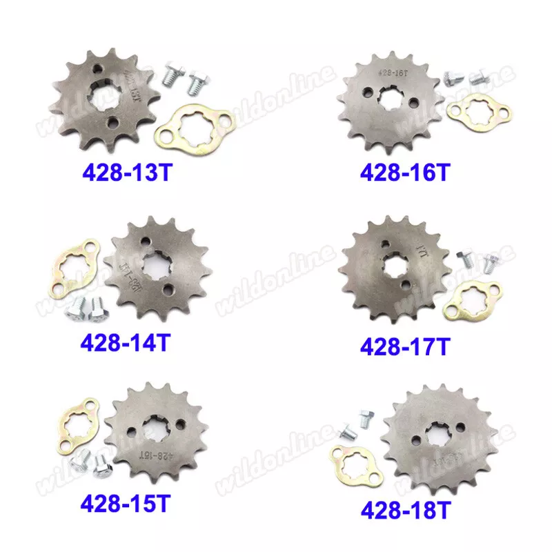 Front sprocket on sale bike