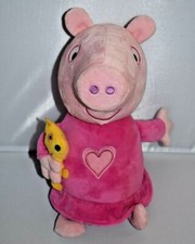 Peppa Pig Sleep N Oink Bedtime Plush Doll Toy Talks Sings SEE Video