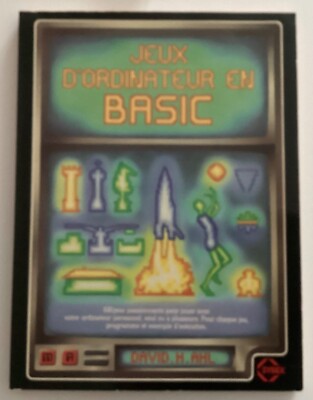 GROSSFORMATIGE COMPUTERBÜCHER. COMPUTERSPIELE IN BASIC. SYBEX. GUTER ZUSTAND