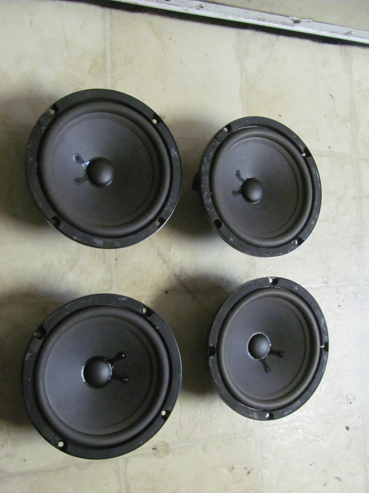 JAGUAR XJ8 XJ8L VANDEN PLAS 1998 1999 00 01 02 2003 SET 4PC ALPINE DOOR