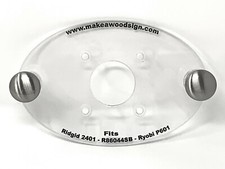 Ridgid R2401 Palm Router Acrylic Base Plate