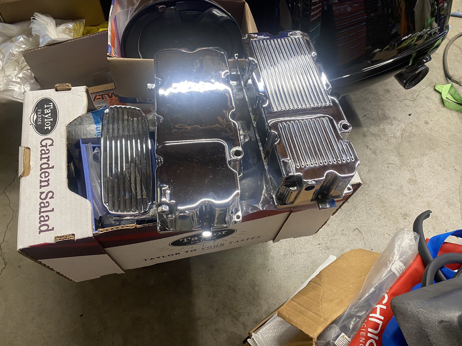 Harley Davidson Twin Cam Oil Pan Chrome Touring Models 19992006 eBay