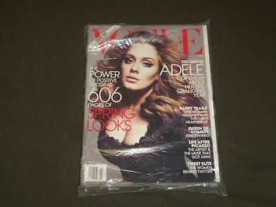 2012 MARCH VOGUE MAGAZINE - ADELE - B 2565