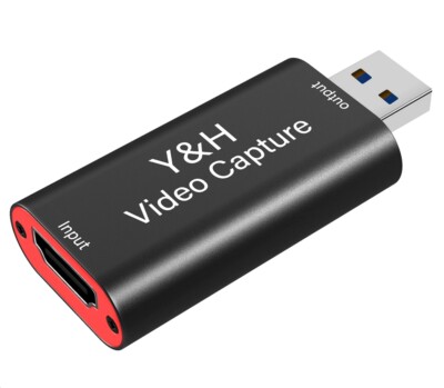 Y & H USB-Karte Zur Video- Und Audioaufnahme 4K HDMI Video Grabber X VLC / OBS