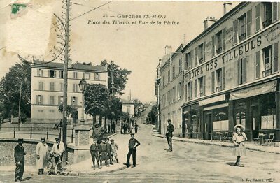 GARCHES Place des Tilleuls und Rue de la Plaine PLUS eine Karte ANGEBOT