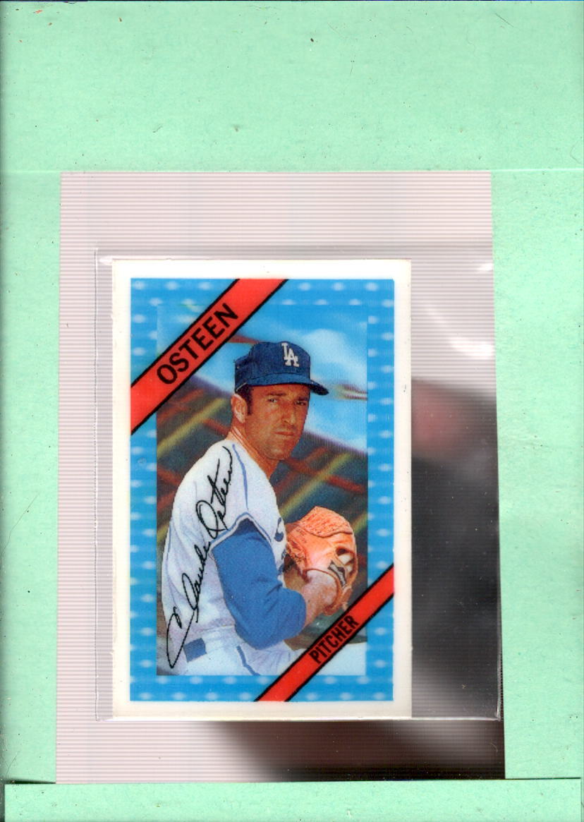 1972 Kellogg's #34A Claude Osteen MINT Dodgers ERA 3.25 ID:43561