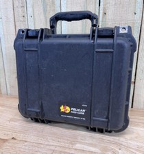 Pelican 1400 Protector Case Handheld Black Good Condition A/B Free Shipping