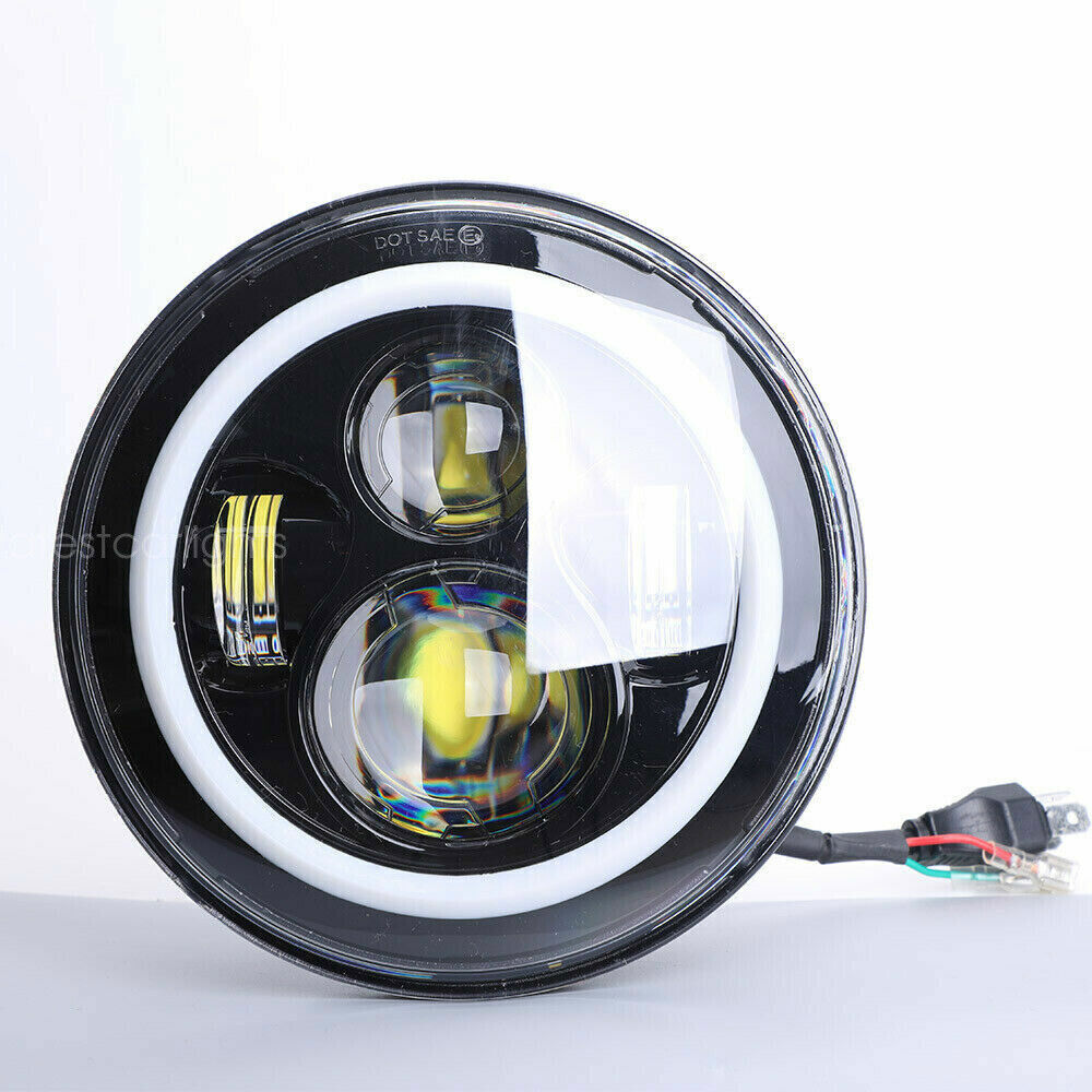 【中古】 Full Circle MartyRaybon Marchal Vintage Style H4 Headlight 7