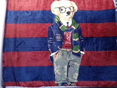 polo bear blanket