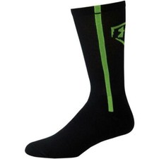 Under Armour UA HG Mens M Baseball Crew Socks HIY Black U414 FAST SHIP A25