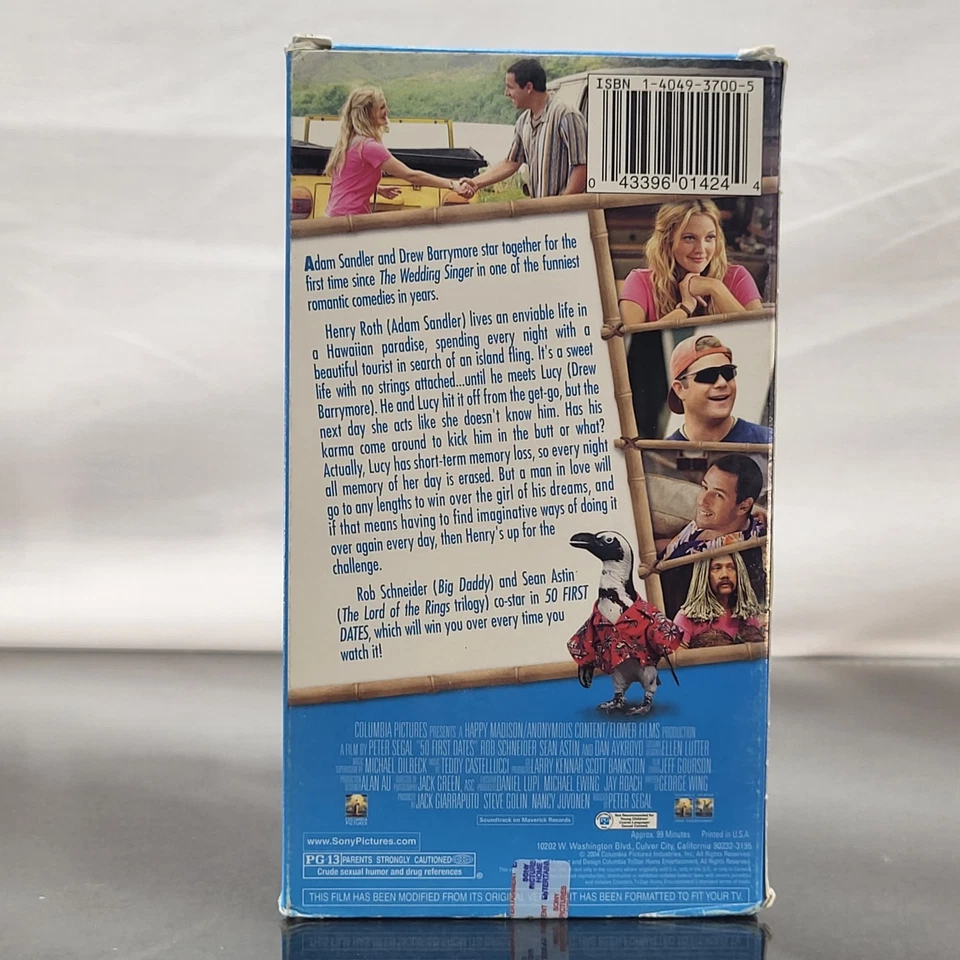 50 First Dates (VHS, 2004) Screener - Image 3 of 4