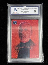 Count Dooku Mini Diamond Refractor Topps Star Wars Chrome 2024 #60 MGC 9