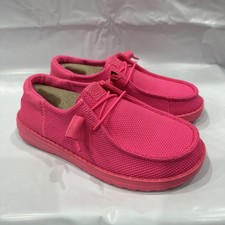 Hey Dude Wendy Funk Mono Women s US 5 W Electric Pink Comfort Shoes EBS2644