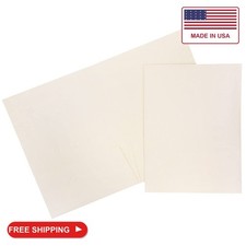 JAM PAPER Two Pocket Textured Linen Presentation Folders - Letter Size Business
