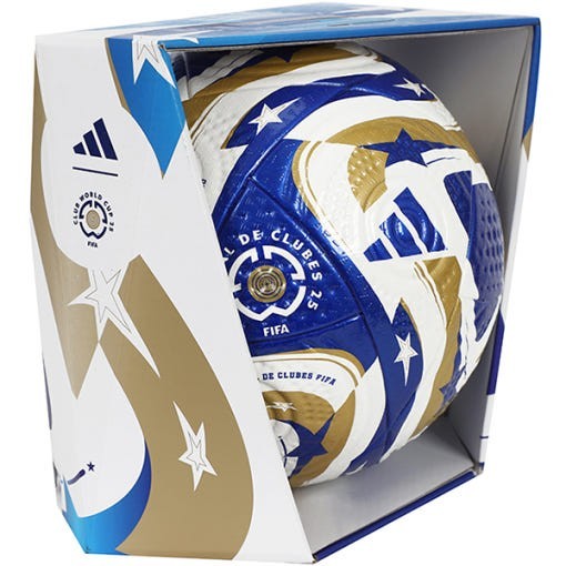 adidas FIFA Club World Cup 2008 サイズ5 adidas Club World Cup Mini Ball 25/26 (White/Power Blue