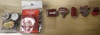 Vintage LOT of 9 Coca-Cola Tie Clips, Tie Tacks & Pins - 9 Pieces - COKE PINS