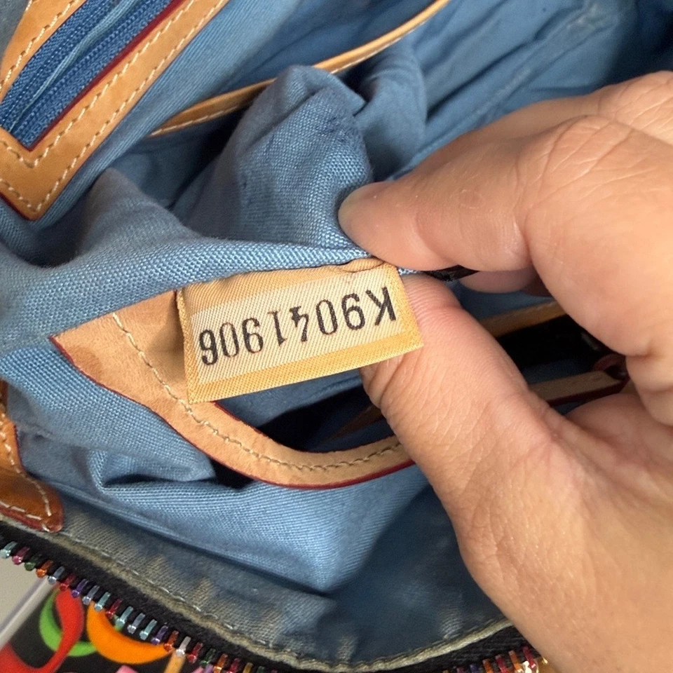 Dooney & Bourke Retro Grafica Satchel Handbag- see all photo’s - Image 3 of 4