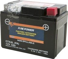 FIRE POWER Sealed AGM Factory Activated Battery CTX4L FA CTX4L FA
