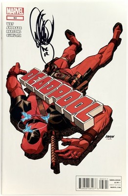 Deadpool #63 (2012) - Last Issue Signed by Daniel Way w/COA - Finale