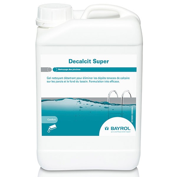 Bayrol Decalcit Super gel detartrant ligne d eau liner piscine bidon 3 litres