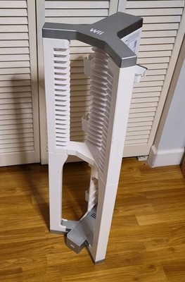 Nintendo Wii Storage Tower Rack Stand Game Console Game Display LEVEL UP RARE