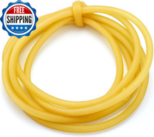 10FT 3/8" OD 1/4" ID Natural Latex Rubber Tubing Surgical Tube for Home, Hospita
