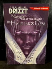Legend of Drizzt HALFLING'S GEM Graphic Novel Salvatore IDW Dungeons & Dragons