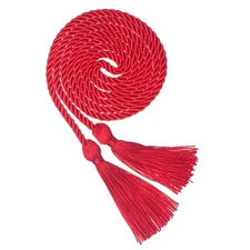 Red Graduation Cord, Graduation Honor Cords for Class of 2025, Rayon Braided ...