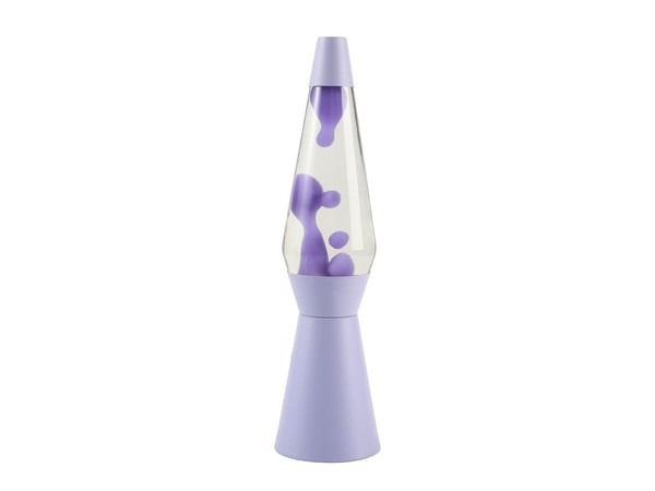Itotal - Spaceship Lava Lamp - Pastel Purple - 40 Cm Toy NEU-image