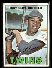 1967 Topps Tony Oliva LOW GRADE Set Break #50