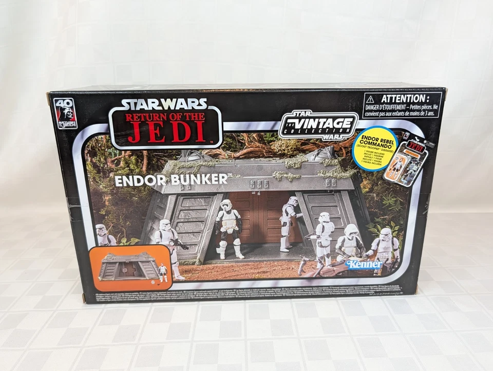 Star Wars Colección Vintage Endor Bunker con Comando Rebelde ROTJ 3.75 Nuevo Precintado Foto 4 de 4