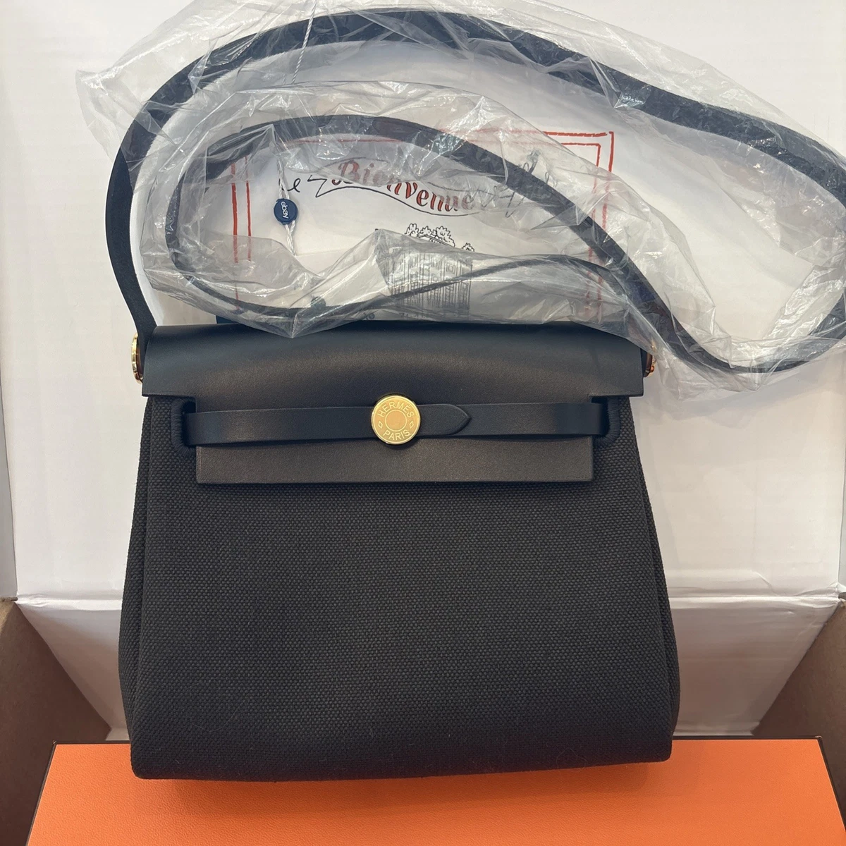 HERMÈS Crossbody Bags & Handbags Canvas Exterior for Women for