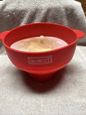 Microwaveable Silicone Popcorn Popper BPA Free Collapsible  By Korcci