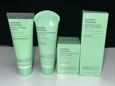4 PIECE SET-Global Beauty Care BLEMISH CONTROL Scrub, Cleanser, Moisturizer, Gel